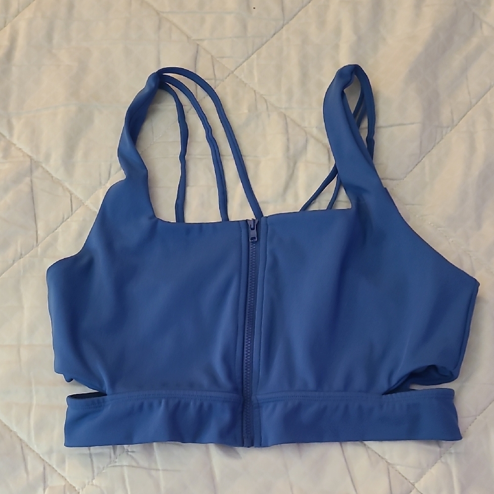 BuffBunny Blue Sports Bra